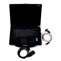 Ordinateur portable CF53 2024 pour scanner de diagnostic Liebherr, clé USB SCULI, logiciel de diagnostic pour camions et excavatrices 2019, outil de diagnostic pour engins lourds