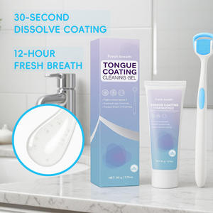 Goma de mascar limpiadora de lengua en gel, desodorante, de fragancia duradera, suave y de venta caliente. - Product Image 5