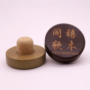 Bouchon bouchon en bois <span class=keywords><strong>de</strong></span> haute qualité, pour lettrage, 12 pièces, meilleur <span class=keywords><strong>prix</strong></span> - Product Image 4