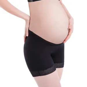 843# Modal Lace U-shaped low waist Traceless pregnancy maternity boxer shorts Safety pants