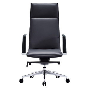 <span class=keywords><strong>Poltrona</strong></span> Direzionale in Pelle di Lusso, Sedia Esecutiva di Alta Gamma, <span class=keywords><strong>Poltrona</strong></span> da <span class=keywords><strong>Ufficio</strong></span> <span class=keywords><strong>Presidenziale</strong></span> Minimalista Reclinabile con Base a Cinque Stelle e Scorrimento in Legno - Product Image 5