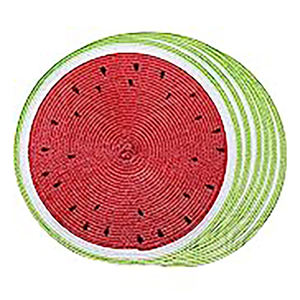 Custom Handmade Burlap Placemats Natural Rattan Woven <b>Table</b> Accents with Lace Fabric Waterproof Plaid Style for Weddings - Product Image 1