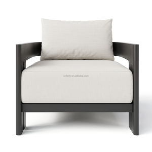 أثاث حديقة حديث من الألومنيوم الخارجي بدقة FERLY وصل حديثًا مع معدن مصبوب للفنادق - Product Image 5