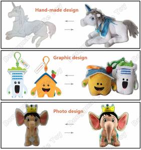 ของเล่นตุ๊กตาหมีกระเป๋าสีแดงพิมพ์โลโก้หมีของเล่นนุ่มๆตุ๊กตาหมีการ์ตูนของเล่นยัดไส้ - Product Image 3