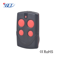 Control Remoto Automático YET2117 de Alta Calidad con 4 Botones, Control Remoto Inalámbrico de 50 m para Automatización del Hogar, para Puerta de Garaje