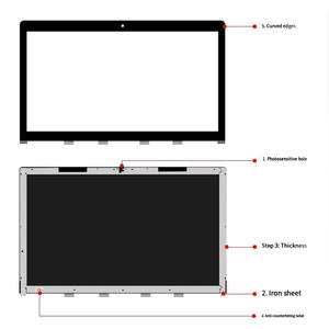 Vente en gros d'usine <span class=keywords><strong>A1311</strong></span> A1312 <span class=keywords><strong>21</strong></span> 27 pouces Panneau frontal en verre de haute qualité pour <span class=keywords><strong>iMac</strong></span> Verre LCD 2010 2011 Technologie de trempage Robuste - Product Image 2