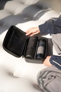 Bolsa de transporte para máquina de <span class=keywords><strong>espresso</strong></span> eléctrica portátil <span class=keywords><strong>Nano</strong></span> impermeable resistente EVA clase ecológica Almacenamiento de eficiencia energética - Product Image 6