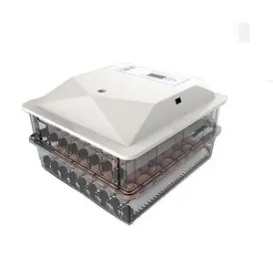 64 128, 192 de 256 huevos incubadora con humidificador y de alimentación dual 110V 220V 12V 12V