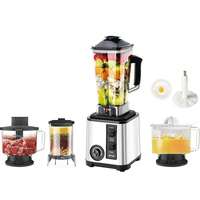 Meilleurs mixeurs - Grand modèle 6 en 1, 5 en 1 - Mixeur et blender haute vitesse pour fruits secs et humides - Tout-en-un