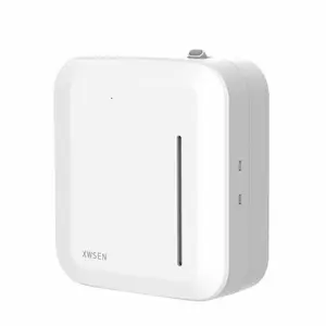 Wifi Smart Kehidupan Rumah Serat Kayu Aroma Aroma Minyak Esensial Diffuser Ultrasonic Kabut Humidifier