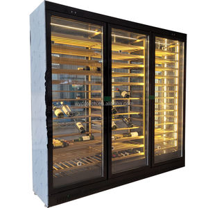 Индивидуальный Роскошный домашний винный холодильник в погребе, коммерческий винный бар, холодильник, холодильник с мраморным охладителем винных бутылок - Product Image 4