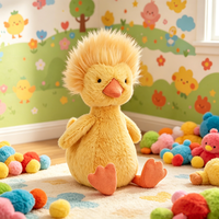 Peluche Canard Dorit Prix Usine, Jouet Doux Jaune Animal de la Ferme, Canard en Peluche, Remplissage de Panier de Pâques, Cadeau pour Nouveau-né