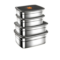 Boîte à lunch en acier inoxydable 316 de qualité alimentaire