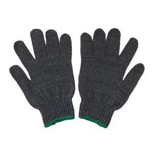 Sarung tangan rajut tali poliester/katun biru sarung tangan katun mulus 400 g-750 g/lusin - Product Image 4