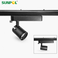 Foco LED COB Ultra Compacto Antideslumbrante de 50mm 6W 8W 12W 15W para Vitrinas, Boutiques y Salas de Exhibición (ODM)