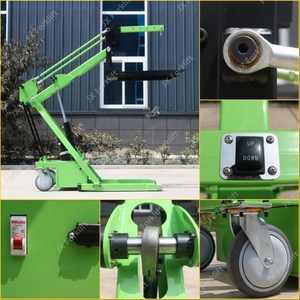 Apilador de pluma articulada semieléctrica con capacidad de carga de <span class=keywords><strong>1</strong></span>,5 kg y altura de elevación de 550 metros - Product Image 3