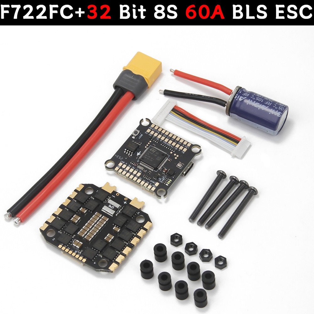 F722FC+32 Bit 8S 60A BLS ESC