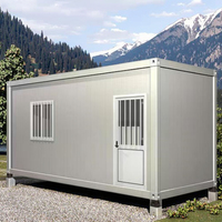 Estructura de acero desmontable para casas portátiles prefabricadas modulares de montaje rápido para uso en campamento o dormitorio Material de acero