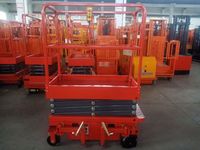 Mini plateforme élévatrice à ciseaux manuelle Plateforme élévatrice à ciseaux 300 kg 3 mètres