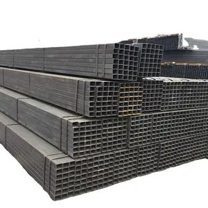 炭素鋼パイプ75x75チューブms中空断面正方形および長方形亜鉛メッキ