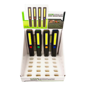 <span class=keywords><strong>SOHOT</strong></span> LED DC 120 ลูเมนไฟทำงานแบบพกพา 3 โหมด 3 แบตเตอรี่เอเอ็นเอเอไอพี 33 กันน้ำ 5000K แสงเดย์ไลท์สีดำ - Product Image 6