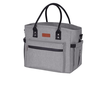 Sac à Lunch isotherme pour <span class=keywords><strong>hommes</strong></span>, boîte à Lunch en <span class=keywords><strong>Film</strong></span> d'aluminium, isolé, Cool, réglable, bandoulière, Portable, grand fourre-tout pour femmes - Product Image 1
