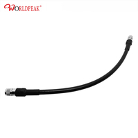 كابل توصيل رغوي 1/2 بوصة UHF PL-259 ذكر إلى UHF PL259 ذكر، كابل خارجي من البولي إيثيلين، تجميعة كابل صلب فائق المرونة 1/2 بوصة