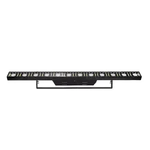 Ayarlanabilir duvar yıkayıcı ışık Spot Led 4 derece DMX512 boncuk RGBW IP65 piksel led ışık bar açık led lineer tüp bar parti için