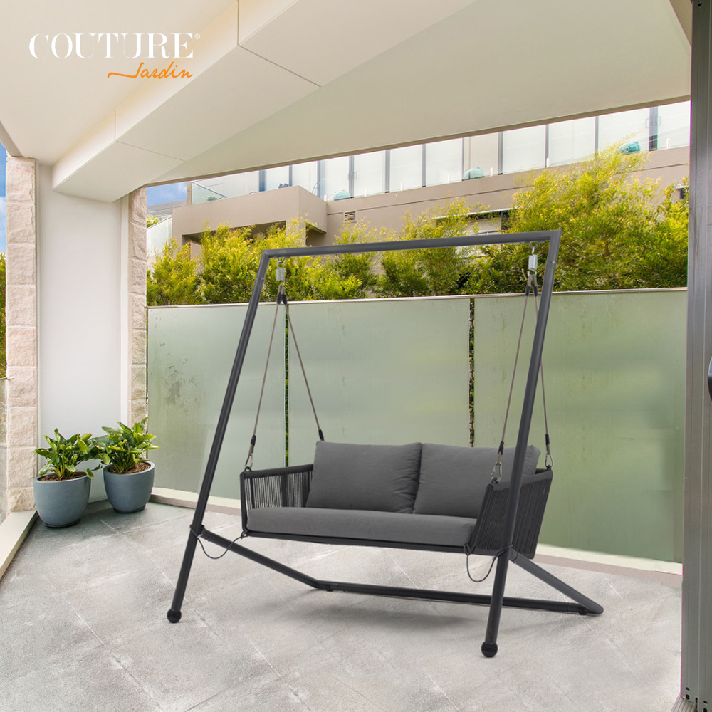 Стальной Плетеный подвесной стул Couture Guangzhou China outdoor furniture factory/подвесной стул из ротанга
