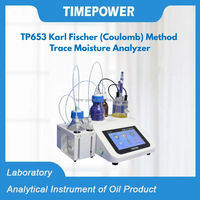 Analizador de Humedad Karl Fischer de Alta Precisión 0.2% para Aceite de Transformador, Equipo de Laboratorio, 220V, Protección IP55
