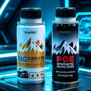 Aceite Sintético PAG POE para Compresores de Aire Acondicionado de Automóviles, Lubricante de Poliol Éster, Marca <span class=keywords><strong>Umiko</strong></span>, Compatible con OEM y ODM - Product Image 4