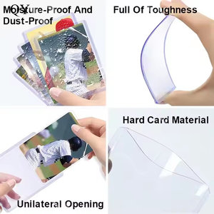 Protectoras Rígidas Delgadas para Tarjetas Porta Tarjetas de 3x4 Pulgadas sin Cierre, Estuche para Guardar Tarjetas de Crédito - Product Image 4