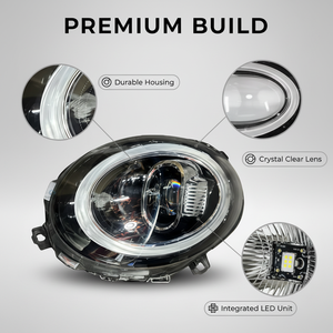 Kit de Carrocería Original para <span class=keywords><strong>Mini</strong></span> <span class=keywords><strong>Cooper</strong></span> F55 <span class=keywords><strong>F56</strong></span>, Faro LED para BMW <span class=keywords><strong>Mini</strong></span> <span class=keywords><strong>Cooper</strong></span> F55 <span class=keywords><strong>F56</strong></span> <span class=keywords><strong>2018</strong></span> 2019 2020 2021 2022 - Product Image 5