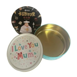 Boîtes rondes personnalisées en fer blanc en forme de biscuit cadeau de Noël de qualité alimentaire conteneur métallique vente en gros d'usine - Product Image 5