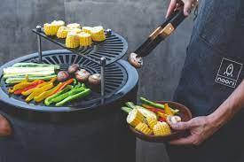 Réchaud à fusée SEB 4-en-1 en acier inoxydable, barbecue au charbon de bois |   Four à <span class=keywords><strong>pizza</strong></span> fumoir BBQ, foyer portable, écologique, moderne, pour l'extérieur - Product Image 4