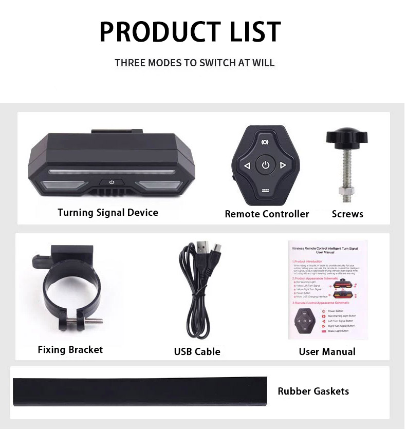 SinoTrack Offres Spéciales ST-908 GPS Tracker Vélo Feu arrière Avec Télécommande