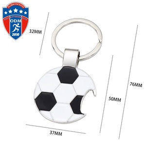 2026米国-カナダ-メキシコサッカー亜鉛合金環境に優しい金栓抜きキーホルダー小型ペンダントアウトドアギフト - Product Image 6