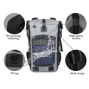 Rolltop Closure <b>Backpack</b> 600D TPU Tarpaulin Waterproof Dry <b>Bag</b> Beach Outdoor Sport Waterproof Camping OutdoorBag for Hiking - Product Image 3