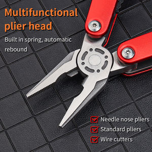 Pince à bec effilé pliable en acier EDC en gros, couteau multi-outils OEM pour le camping en extérieur, la découpe de <span class=keywords><strong>circlips</strong></span> et la pêche - Product Image 4