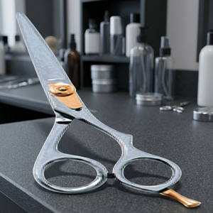 ASAP Ciseaux de coiffure en acier inoxydable japonais de 6 pouces, finition mate sablée, écologiques et économiques - Product Image 2