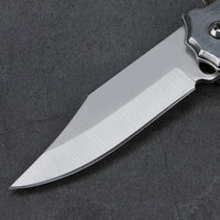 Cuchillo Plegable para Exteriores, Hecho a Mano, para Camping, Supervivencia, Frutas, Regalo Coleccionable, Herramienta