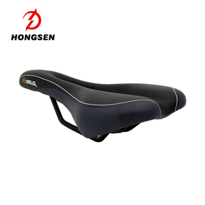 <span class=keywords><strong>Selle</strong></span> de vélo en <span class=keywords><strong>gel</strong></span> pour hommes et femmes en cuir imperméable et coussin de siège de vélo en PU pour BMX VTT et exercice sur route - Product Image 6