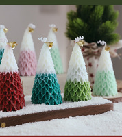 Arbre de Noël fait main Aromathérapie Bougie Coffret Cadeau Décorations et Souvenirs de Fête Créatifs pour Atmosphère Festive