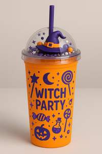 Gobelet isotherme double paroi en PP personnalisable, neuf d'usine, 16 oz et 22 oz, sans BPA, design coloré avec couvercle et paille, pour fêtes et vin, fabriqué au Vietnam - Product Image 4