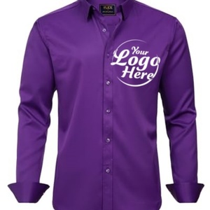 Camisetas Casuales Premium para Hombre, Estampado Veraniego, 100% Algodón, Tela Elástica, Sin Arrugas, Manga Corta, Cierre de Botones, Venta al Por Mayor - Product Image 3