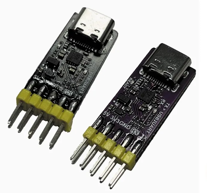 Módulo CH343P USB para TTL/UART USB para porta serial assíncrona de alta velocidade MCU de descarga da porta serial
