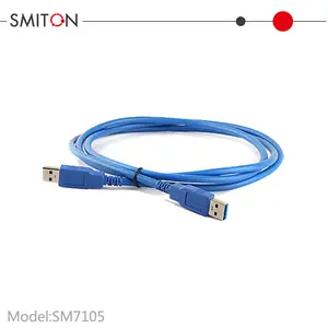 High Speed USB 3.0 A Male To Male Gold Plated Printer Cable