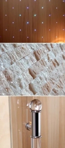 2 Personen 4 Personen Luxus Innen badehaus trockene Hitze für persönliche Sauna raum aus kanadischer Zeder - Product Image 5