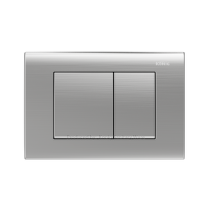 Obtenga lo mejor de ambos mundos con un panel de empuje de doble descarga de plástico ABS para su inodoro de cisterna oculta - Product Image 1