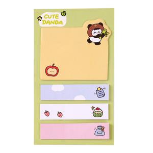 Notes autocollantes indexées motif dessin animé, marqueurs en forme de cœur Instagram pour étudiants, indexation de messages, classification de bureau, réutilisables plusieurs fois - Product Image 6